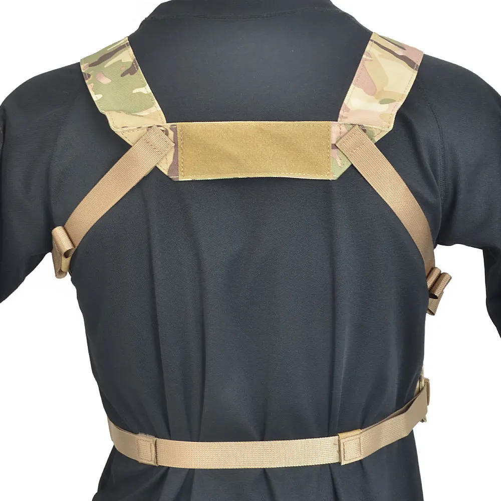 New Tactical MK3 Chest Rig Modular Hunting Vest Camo SACK Pouch H Harness M4 AK Magazine Insert Airsoft Paintball Accessories | Спорт и