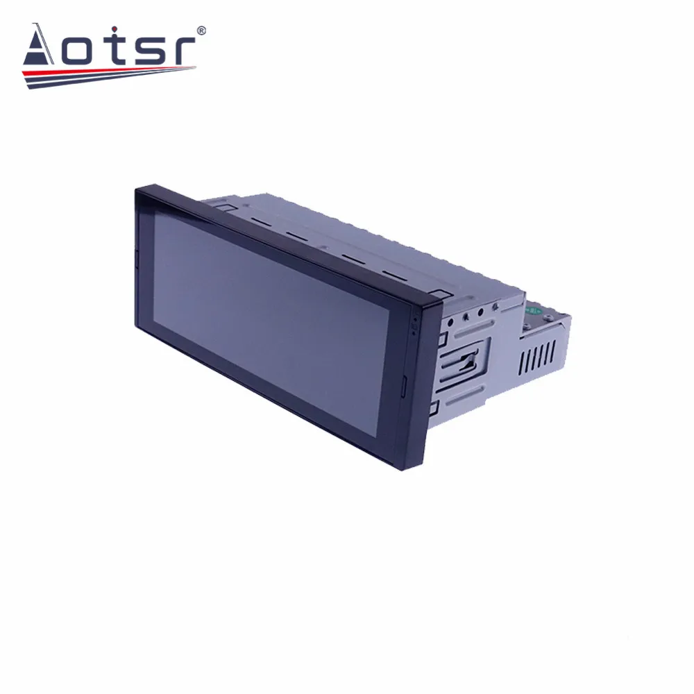Android 10 1din автомобильное радио GPS навигация 6 9 ''IPS сенсорный экран