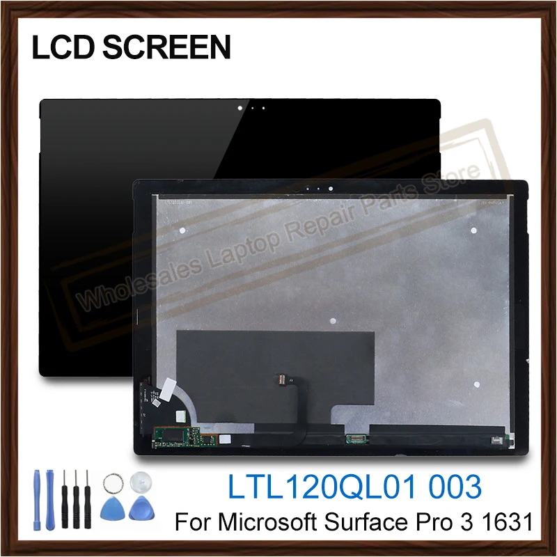   -     Microsoft Surface Pro 3 1631 Pro 4 1724 Pro 5 1796    LTL120QL01 003
