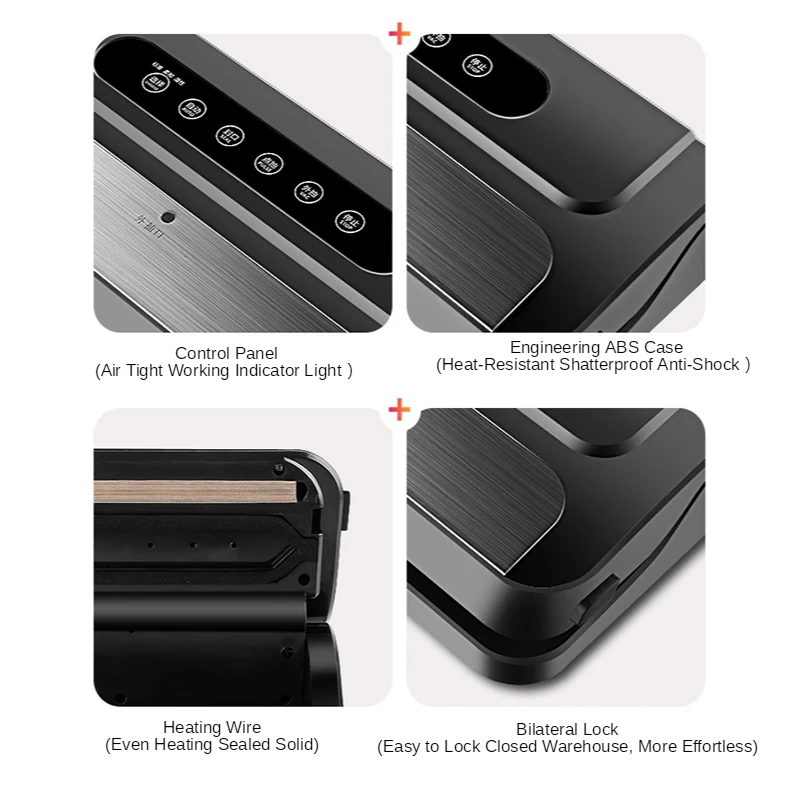 Электрическая полукоммерческая вакуумная упаковочная машина для пищевых