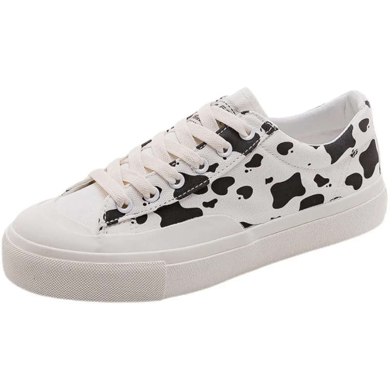 

Shoes Woman 2021 Round Toe Casual Female Sneakers All-Match Espadrilles Platform Modis New Cross Cute Summer Spring Leisure Rubb