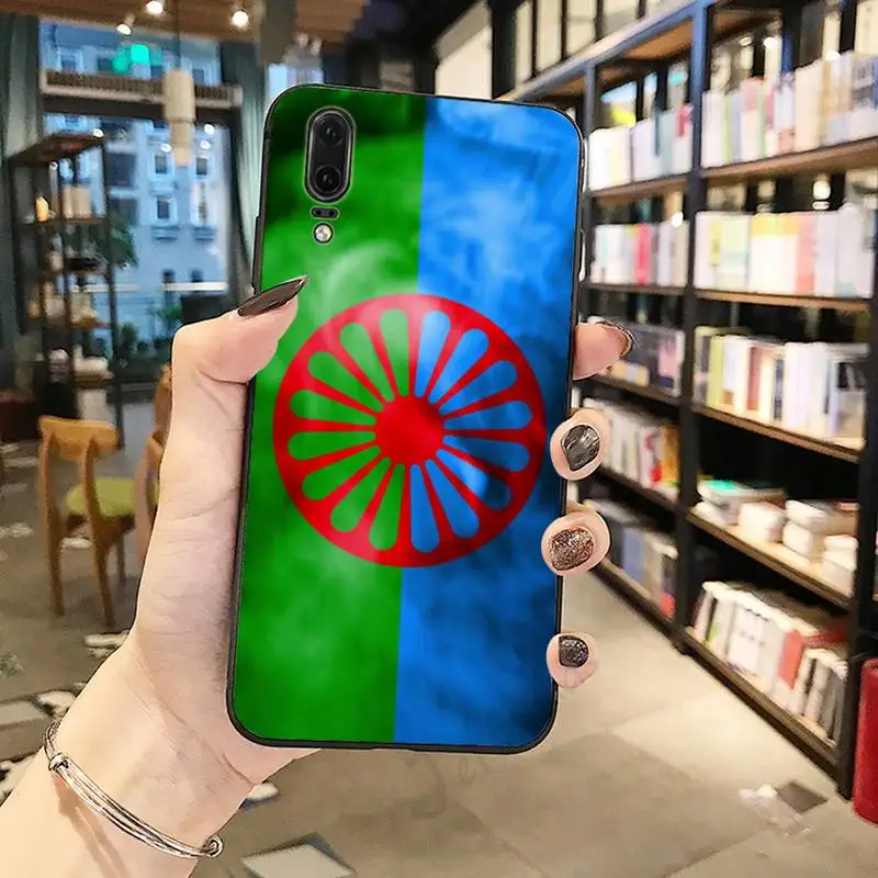

Gypsy Romani Roma Flag Phone Case For Huawei honor Mate P 10 20 30 40 Pro 10i 9 10 20 8 x Lite