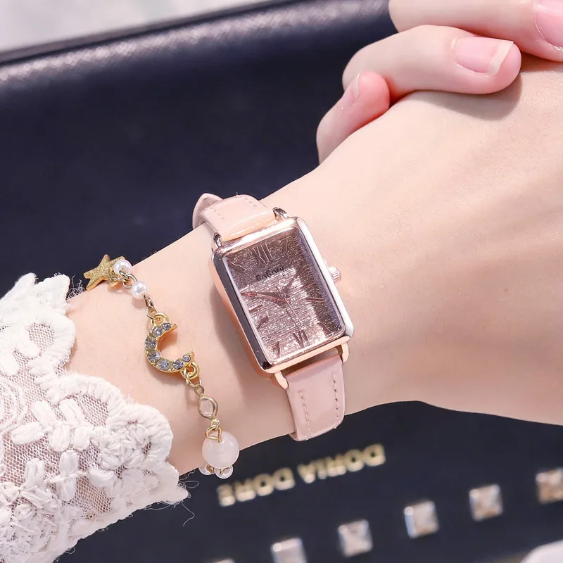 

Лидер продаж Женские кварцевые наручные часы класса люкс часы кварцевые часы из натуральной кожи с двумя циферблатами Кожаный ремешок брас...