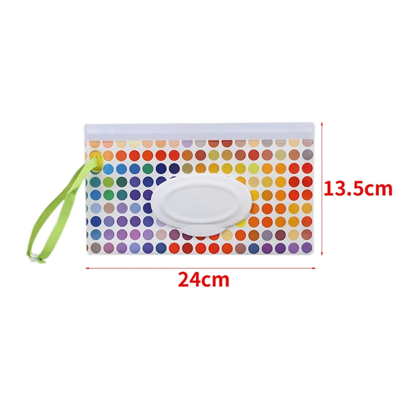 

2 Pcs Reusable Wet Wipe Pouch Dispenser for Baby or Personal Wipes Eco Friendly Wipe Pouches Great for Travel