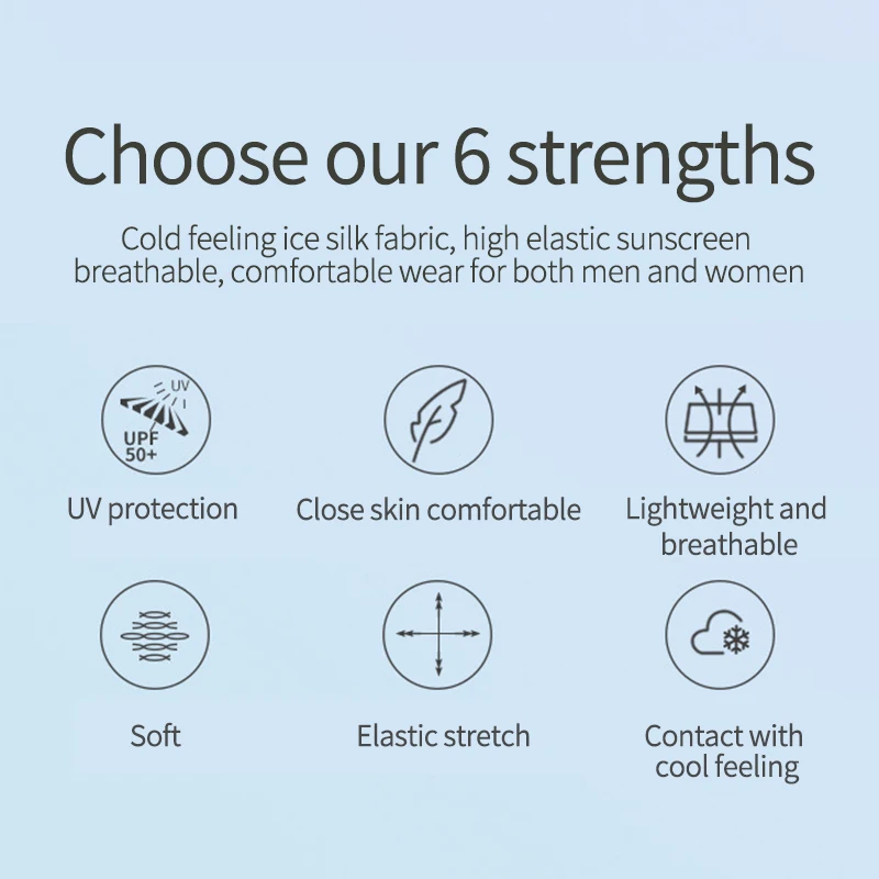 

New Breathable Arm Sleeves Cycling Ice Fabric Camping Arm Warmers Sleeve For Outdoor Sports Sun Protection Uv Protection