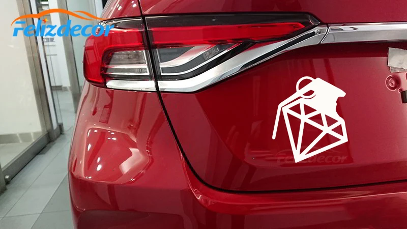 Кирпич-образный бомба кузовных наклеек и Графика для автомобиля Наклейка на окно