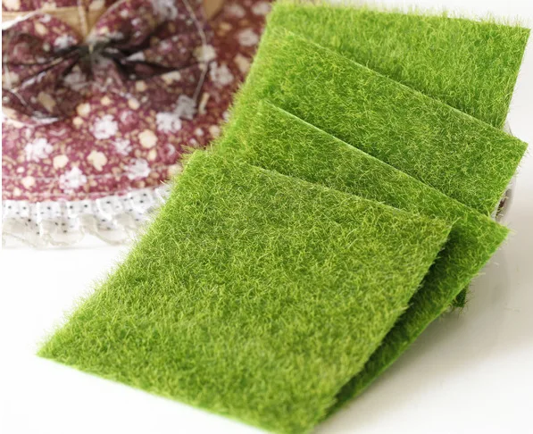 Коврик для травы искусственные зеленые газоны коврики Искусственный мох дома и