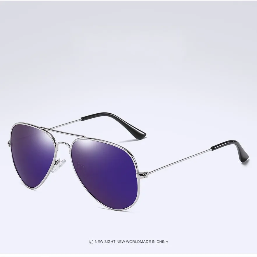 silver dark blue HDSUNFLY поляризационные солнцезащитные очки для мужчин и женщин, модные фирменные дизайнерские солнцезащитные очки, женские солнцезащитные очки UV400 - Цвет линз: silver dark blue