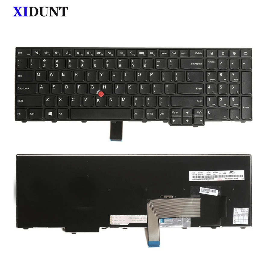 Новый/оригинальный Lenovo ThinkPad E531 E540 L540 W540 T540P Клавиатура США 04Y2652 0C45217 04Y2689 0C44991|Рамки