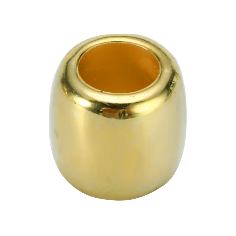 30 шт./лот 11 мм золотые плетеные Кольца для волос зажимы женщин девочек дредов