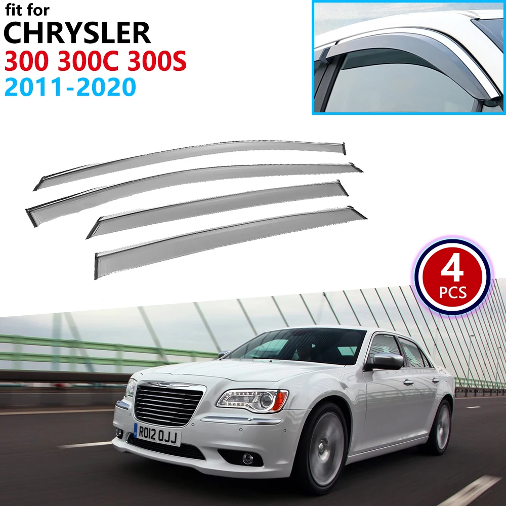 Для Chrysler 300 300C LX 2011 ~ 2020 оконный козырек вентиляционные тенты защита от дождя