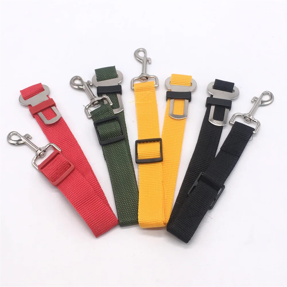

Dog Collars Leads Vehicle Car Dog Seat Belt Pet Dogs Car Seatbelt Harness Lead Clip Safety Lever Auto Traction Products
