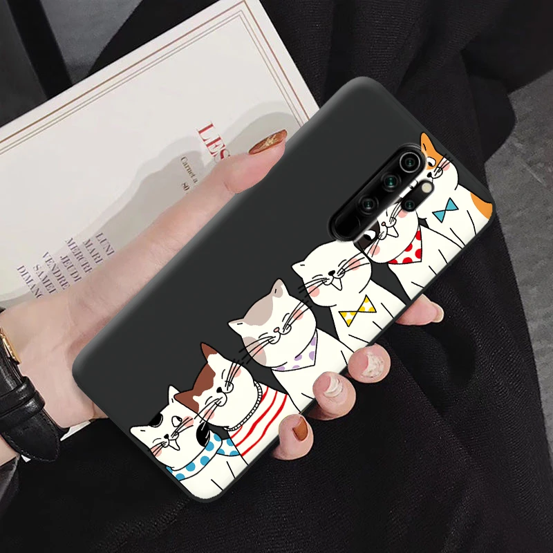 Силиконовый чехол для Xiaomi Redmi 8 милый чехол-накладка с мультяшным рисунком том и
