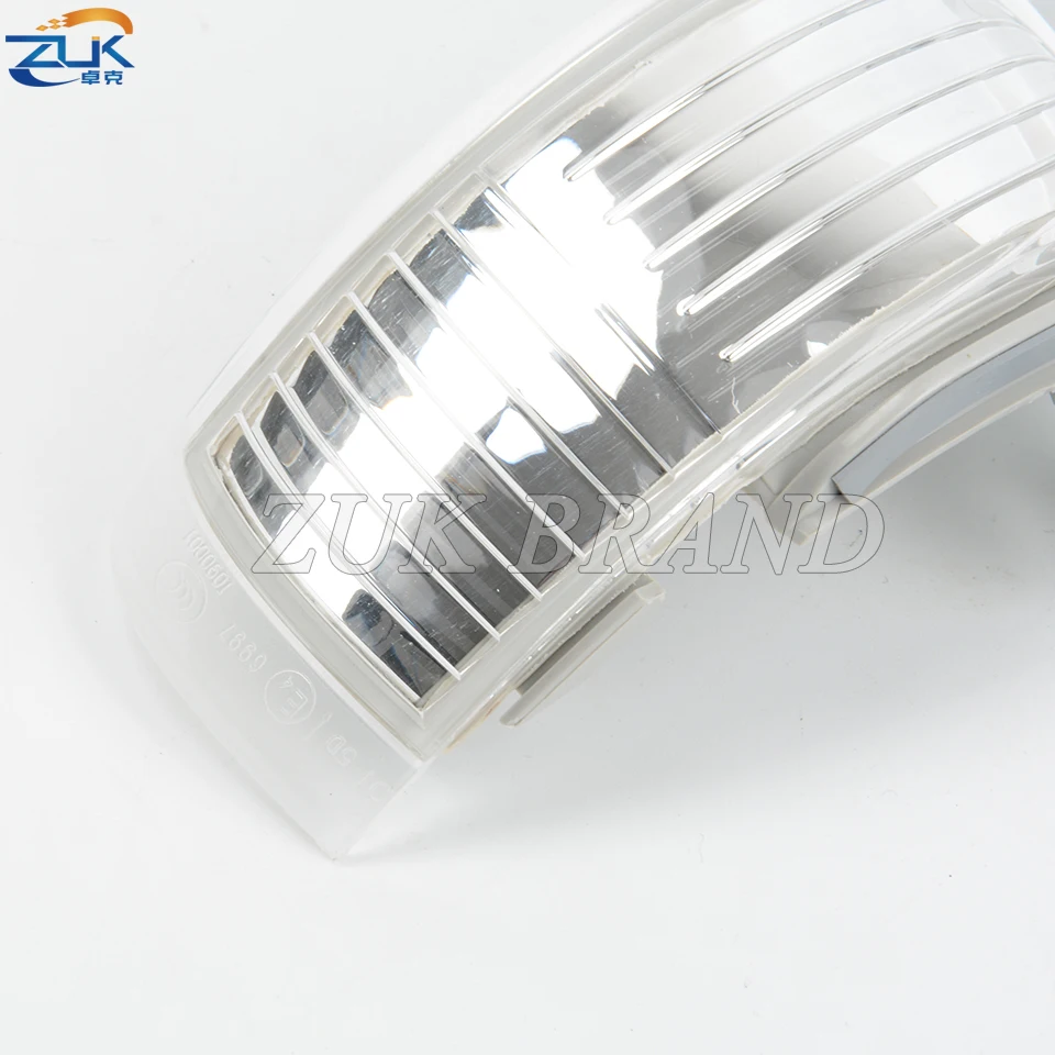 ZUK Новое наружное заднего вида боковое зеркало светодиодная Поворотная