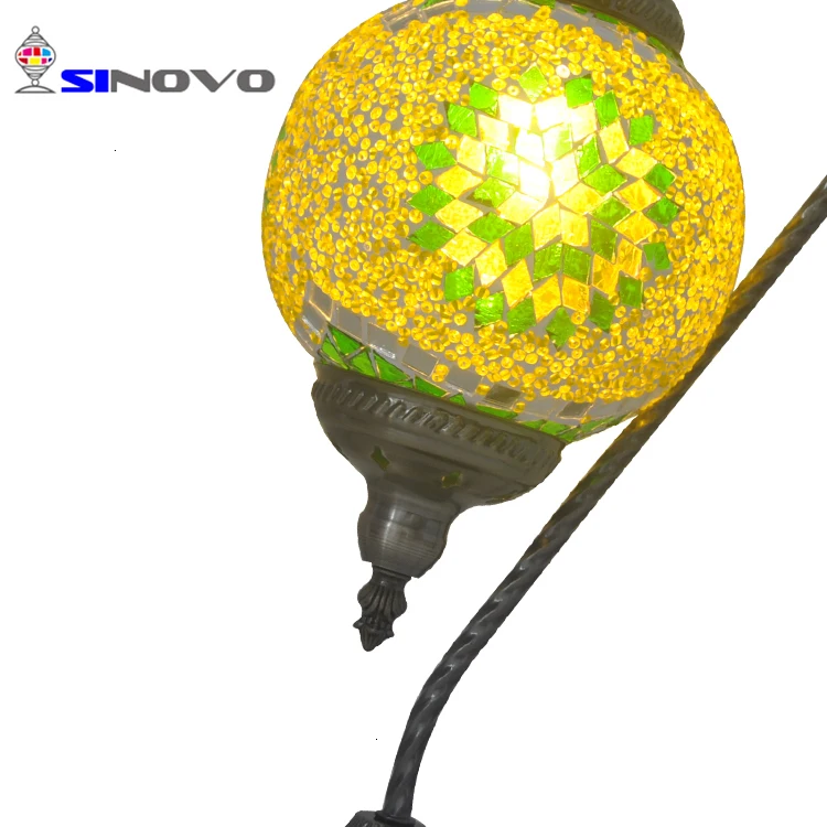 Современная антикварная дизайнерская осветительная причудливая мозаичная