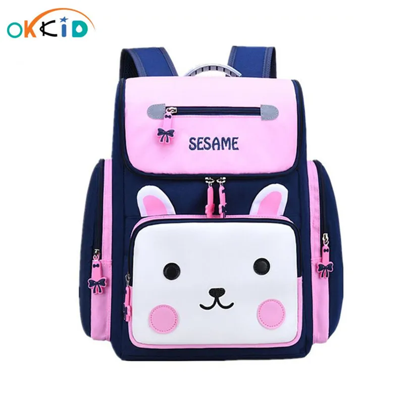 Детские школьные сумки OKKID для девочек милый водонепроницаемый рюкзак начальной