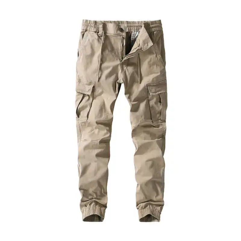 

Hot sale men cargo pants army green khaki trousers military pants for man