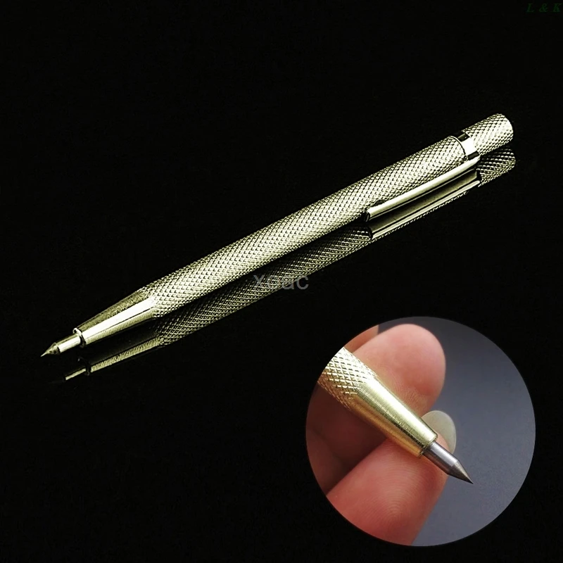 

Tungsten Steel Tip Scriber Pen Marking Engraving Tools Metal Shell Lettering M08 dropship