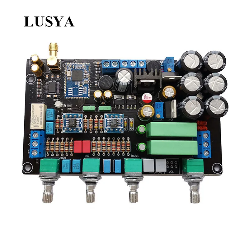 Предварительный усилитель Lusya LDAC APTX HD QCC5215 тональная плата OPA2604 с двойным Op