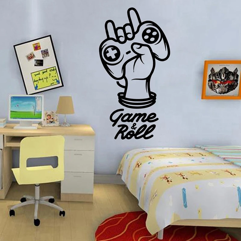 

Sticker Decal choose your weapon gamer quote controller video game boys bedroom C5068