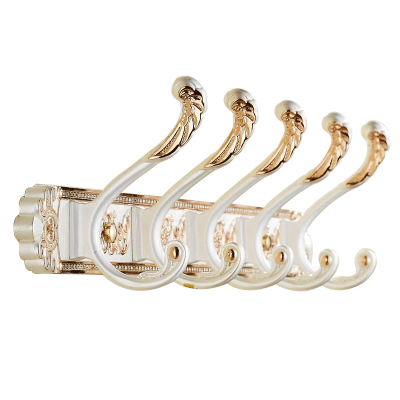 Европейский Одежда крючок крючки для пальто настенный подвесной шкаф купе белый