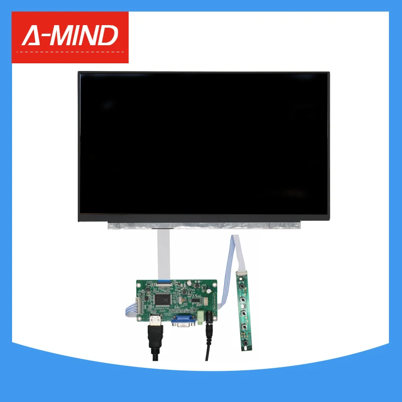 

13.3Inch Screen Display LCD Monitor HDMI-Compatible VGA Audio Driver Control Board for Raspberry Pi Banana Pi Computer