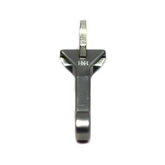 H& H Aluminmum CNC Подседельный штырь зажим набор для Brompton велосипедов 33,3 г topeak - Цвет: greyhook