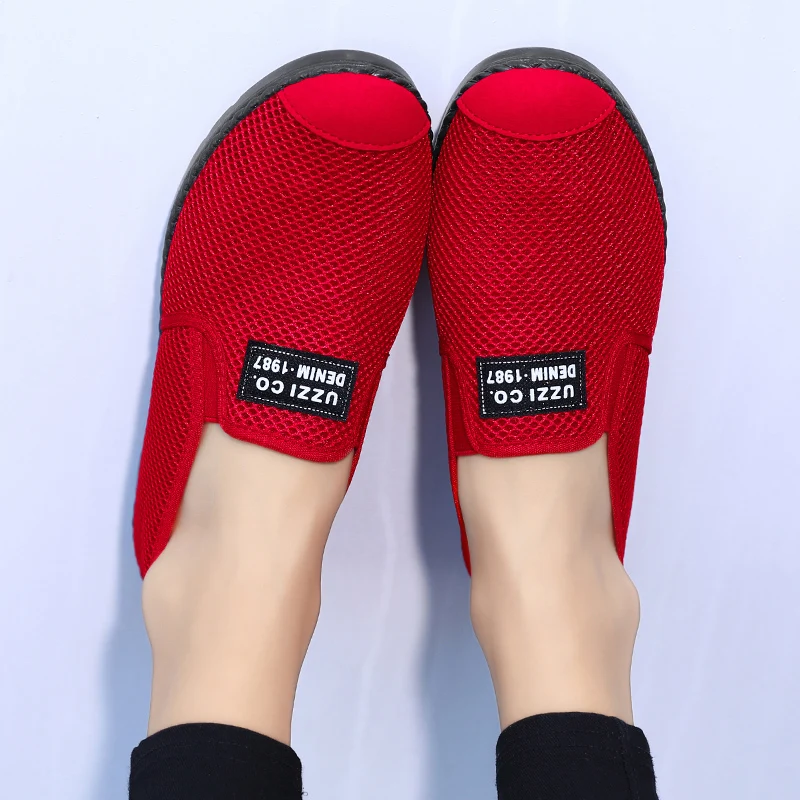 Tenis Feminino Women Breathable Flat Shoes Light Soft Sport Woman Tennis Female Stability Walking Sneakers Trainers Cheap | Спорт и