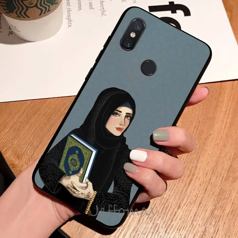 

Muslim islamic girl Phone Case For Xiaomi Redmi 4x 5 plus 6A 7 7A 8 mi8 8lite 9 note 4 5 7 8 pro