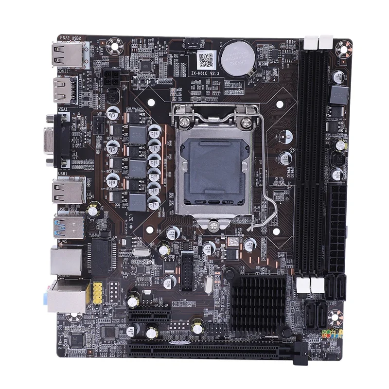 Hongshuo игровая материнская плата B75 LGA1155 DDR3 ram USB3.0 USB2.0 SATA2 Плата Поддержка Core I3 I5 I7 cpu