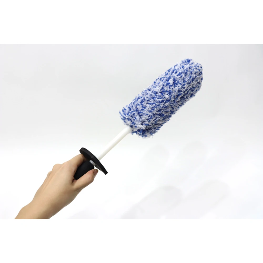 

New Automobile Wheel Hub Brush Microfiber Detailing Brush Durable Rim Wheel Cleaning Brush Car Cleaning Tools