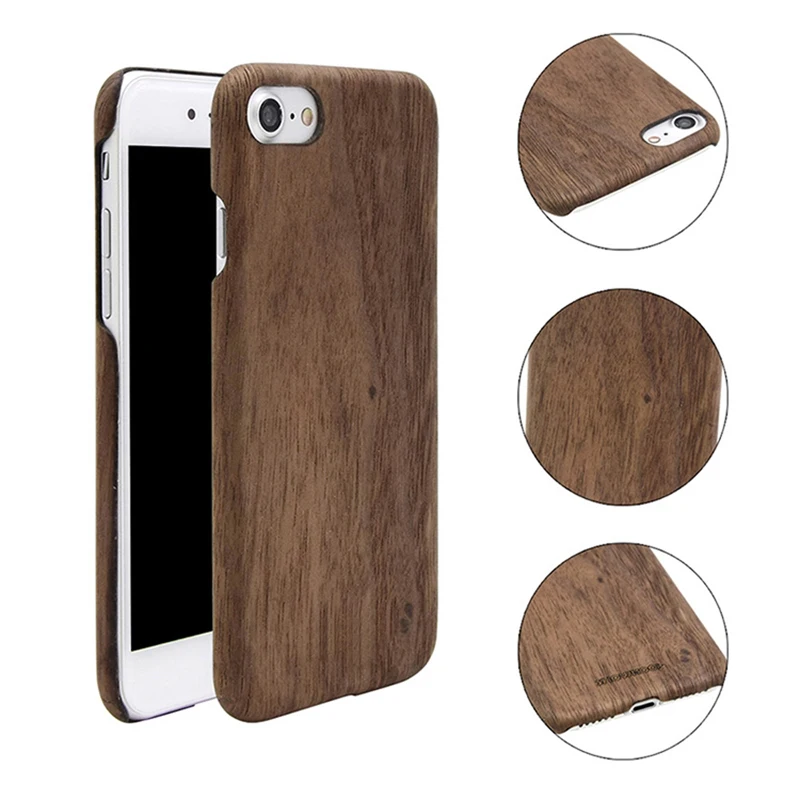 10 шт. уникальные чехлы для телефонов ручной работы из натурального дерева