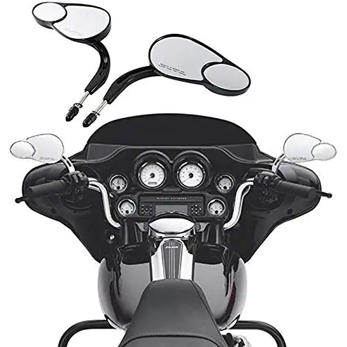 

Universal 8Mm RearView Mirrors Fit for H-Arley D-Avidson Sportster XL 1200 883 Touring Road King Street Glide Chopper 1982-2019