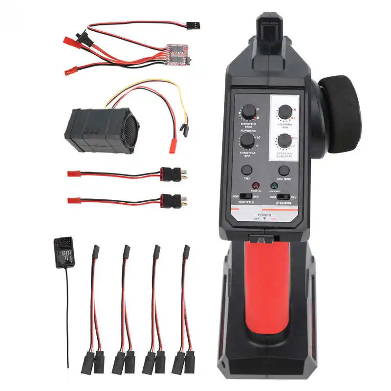 4 канала пистолет Управление 2 4G RC Лодка Bait с 11 звуковой эффект Моделирование звук