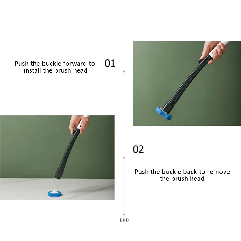 

Disposable Cleaning Toilet Brush Household Bathroom Closestool Cleaner Tools