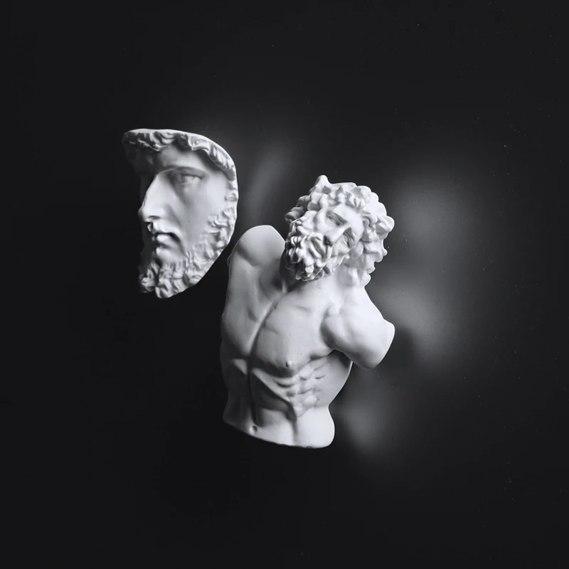 Декоративная статуя героя креативный магнит на холодильник винтажная