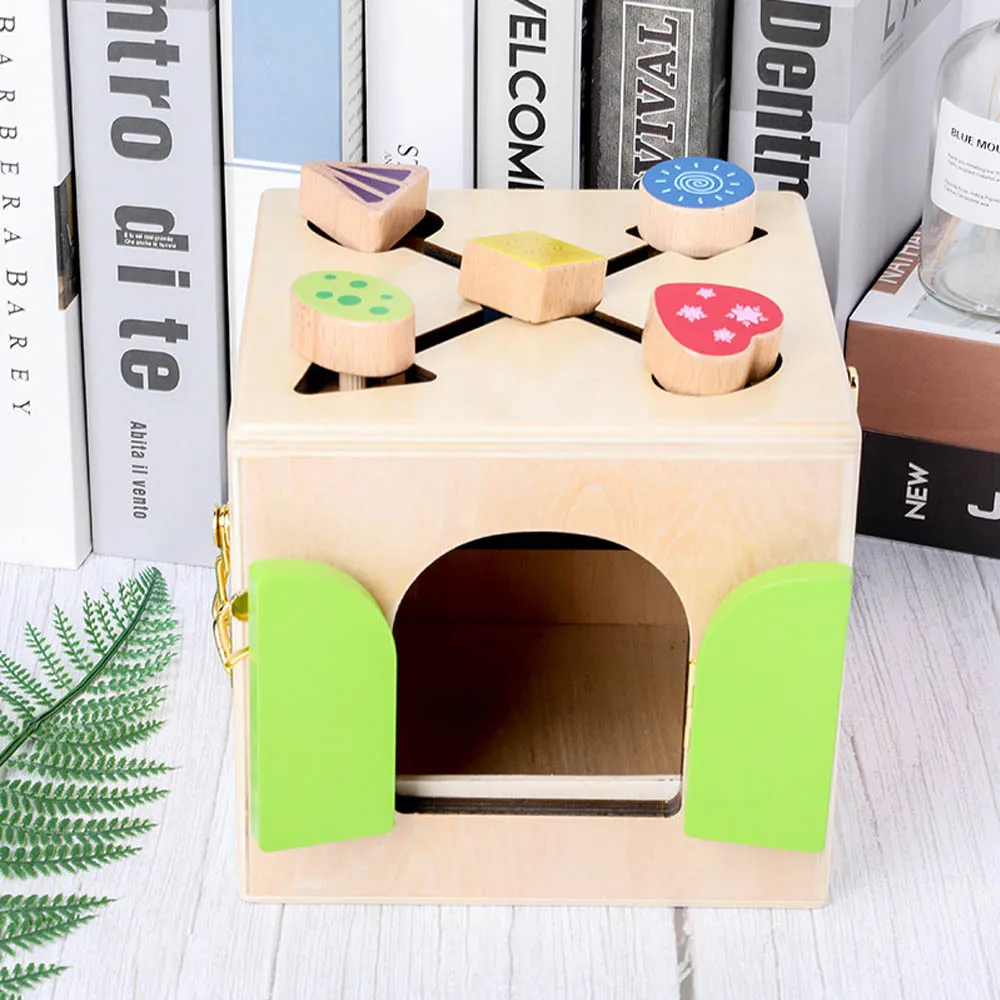 Образование по методу Монтессори Многофункциональный замок коробка набор