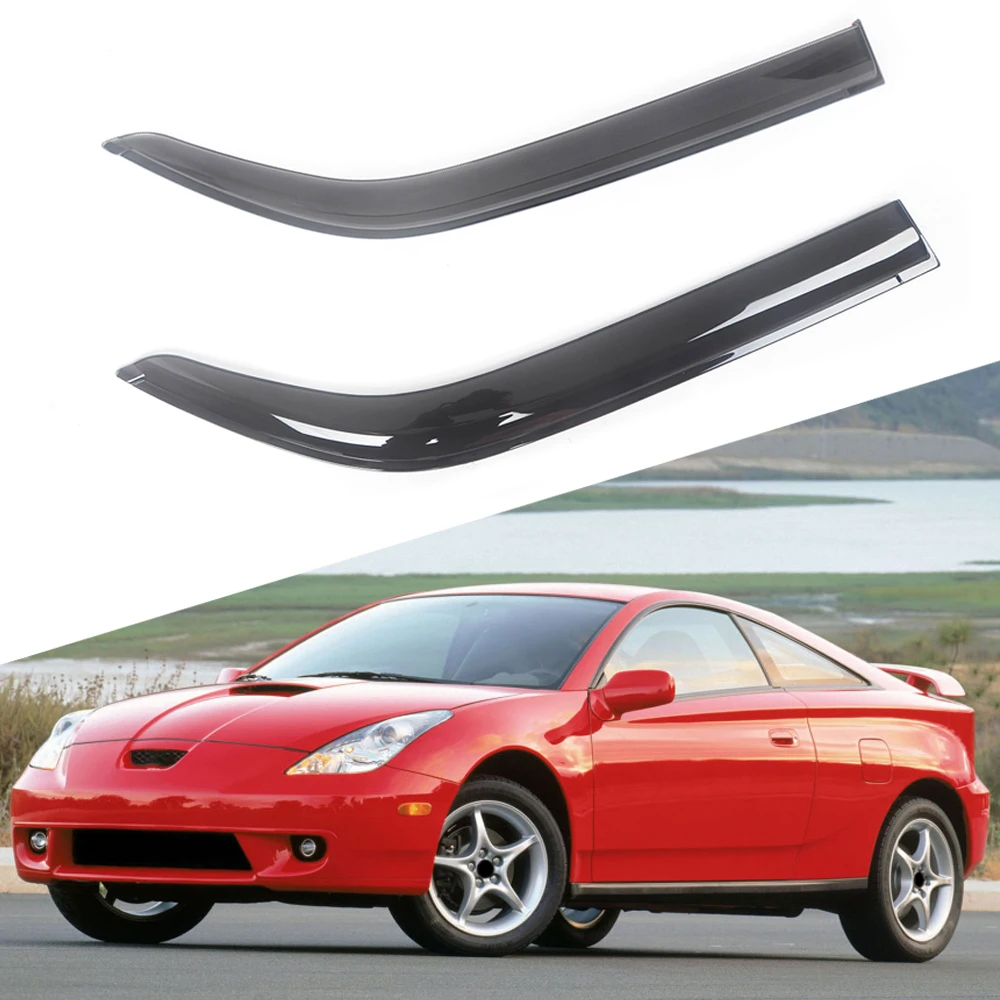 

Черный козырек для боковых окон автомобиля Toyota Celica Fortuner Tercel Coupe Venza