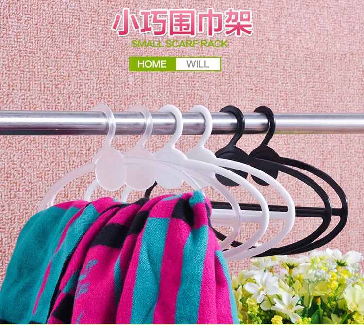 50 шт. Пластик простой дизайн Овальный спрей пояс шарф кольцо ящик для хранения