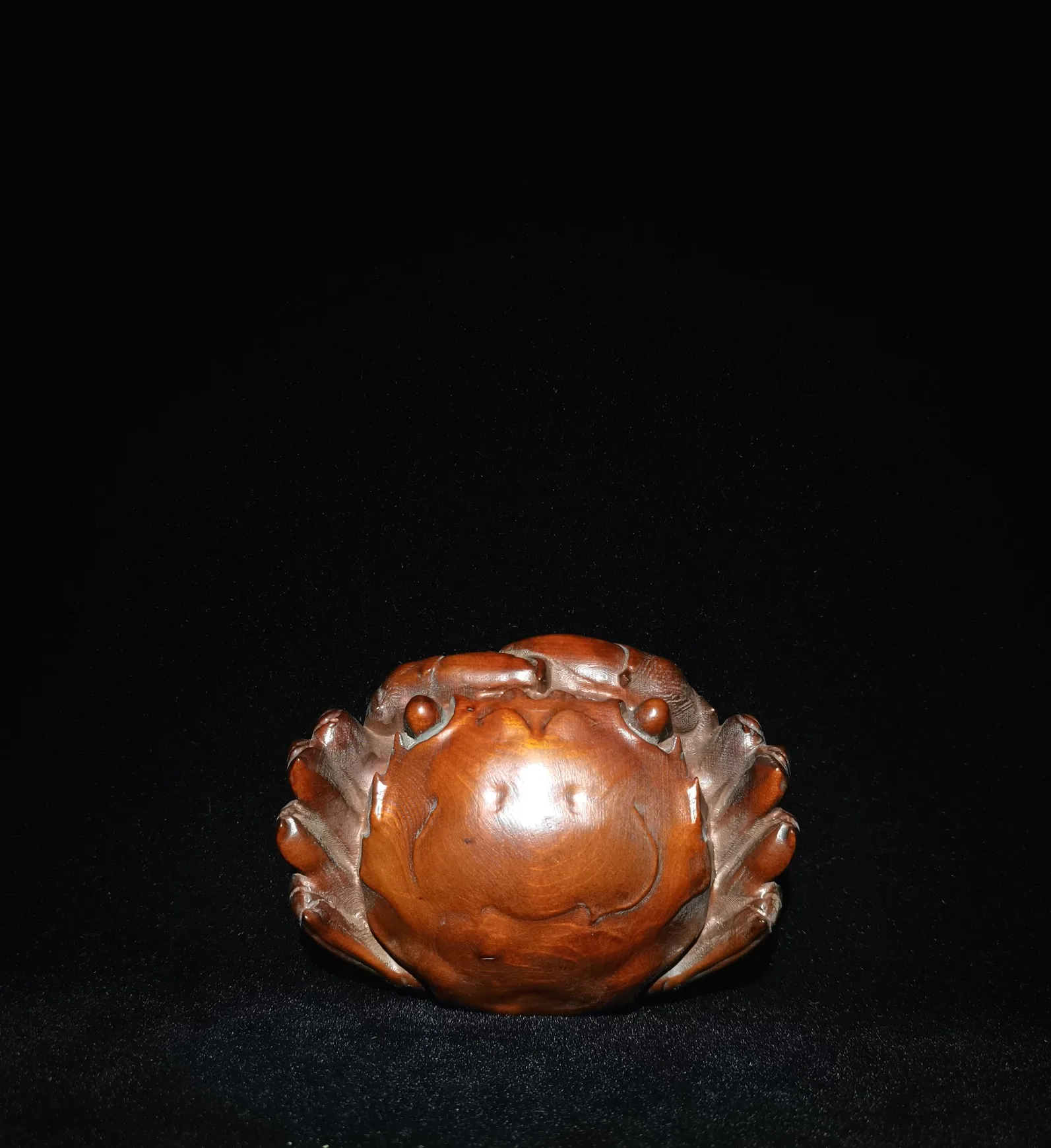 

Резьба по дереву из ящика, антикварный краб, предметы интерьера для дома