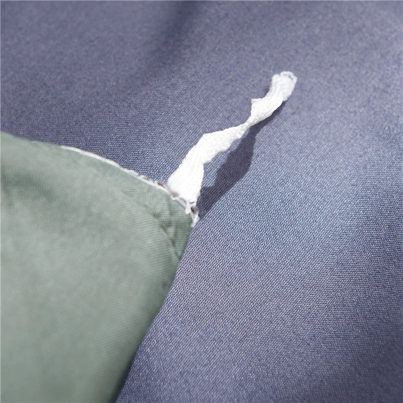 

SlowDream Purple Duvet Cover Gray Flat Sheet Home Decor Adult Bedding Set Double Queen King Fitted Sheet Corner Elastic Band Set