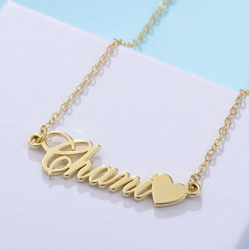 чокер подарок пользовательское имя выгравировано ожерелье персонализированные