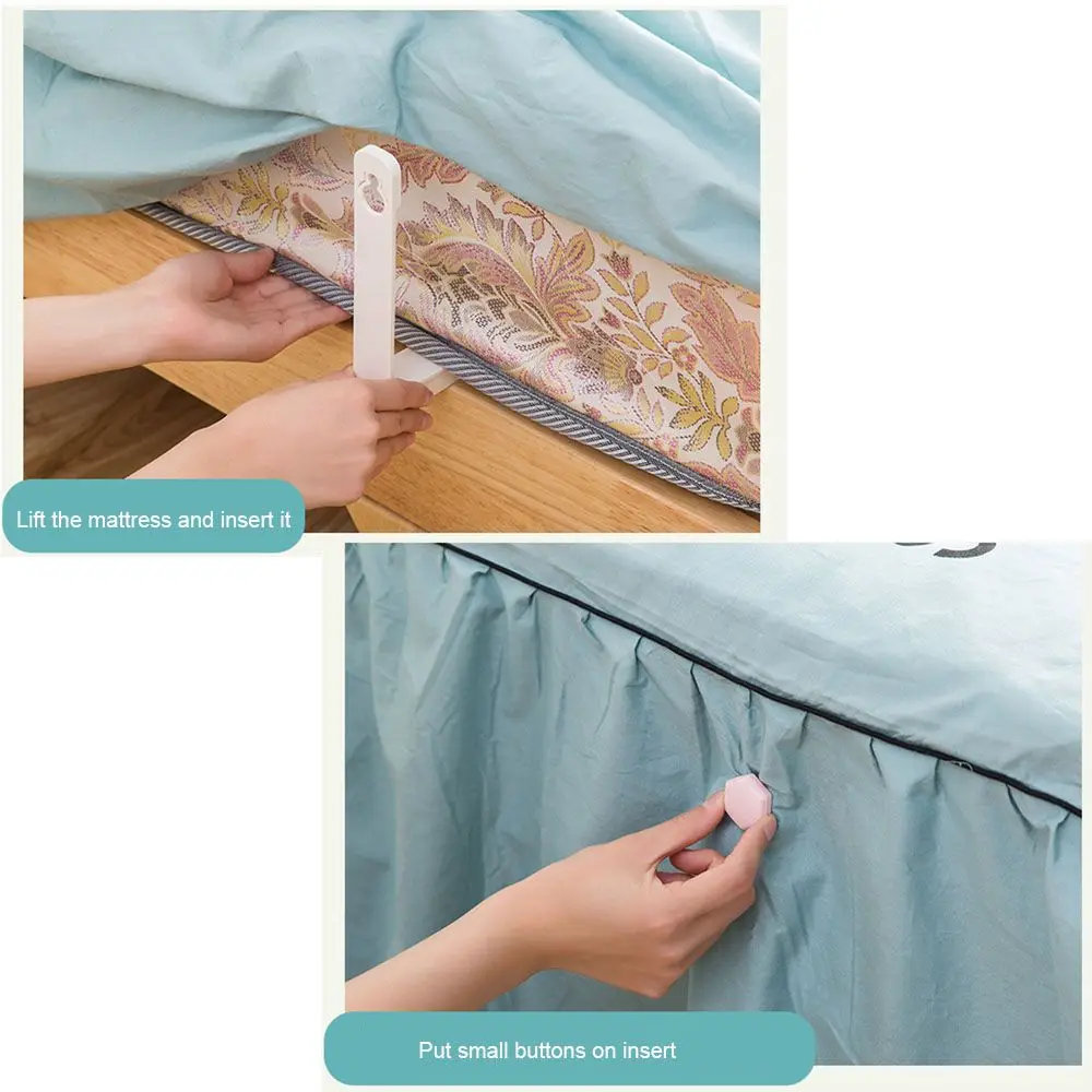 4 шт. Невидимые Зажимы-держатели для простыни | Дом и сад