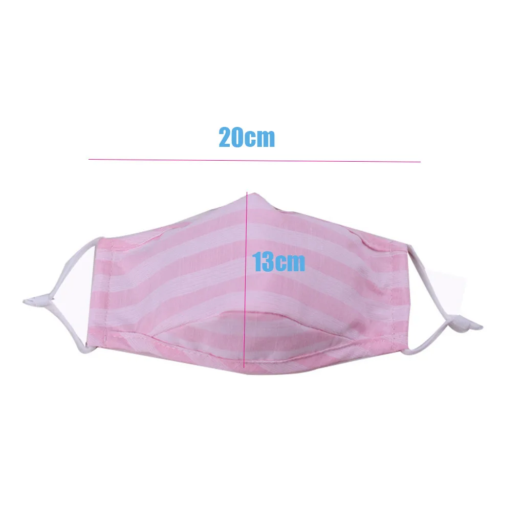 

Adult Women Safet Protect Washable Adjustable Print Cotton Face Mask Mouth Cover Costumes Party Face Mouth Cover Mascarilla