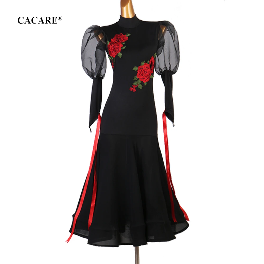 Новые платья для конкурса бальных танцев Вальс платье Стандартный танцевальные