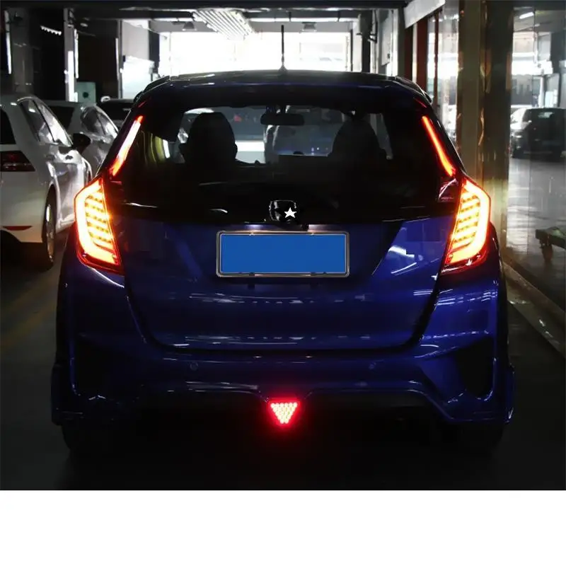 Drl Cob автомобилей Neblineros Led Para Авто Assessoires фары передние противотуманные задние Автомобильные фары в сборе 15 16 17 для Honda Fit