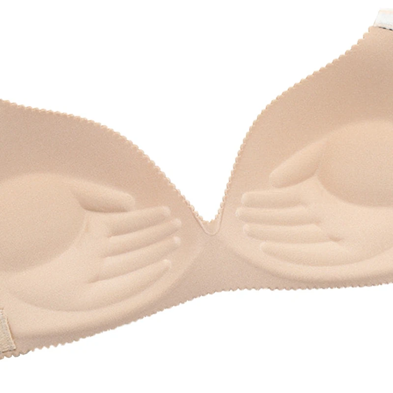 

Seamless Lingerie Comfortable Push Up Bra Fashion Letter Straps Sexy Women Bra Underwear Brassiere