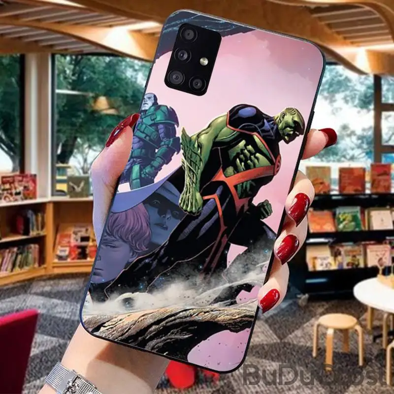 

DC Martian Manhunter Phone Case For Samsung Galaxy A7 8 2018 6 8 Plus A9 2018 A10 20 30 40 50 70