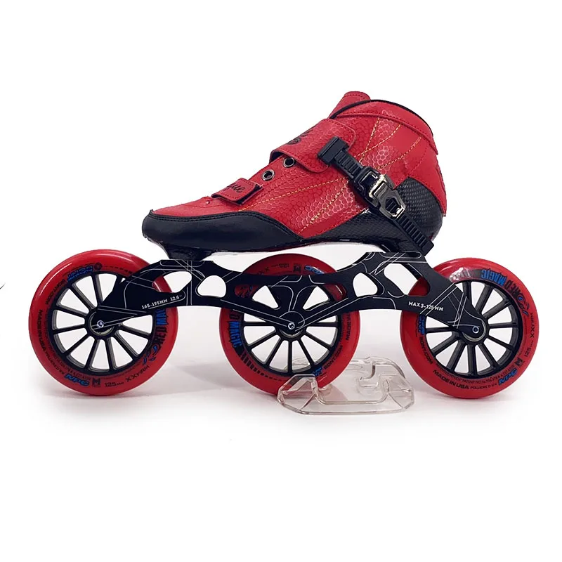 Роликовые коньки ZICO Speed из углеродного волокна для соревнований роликовые с