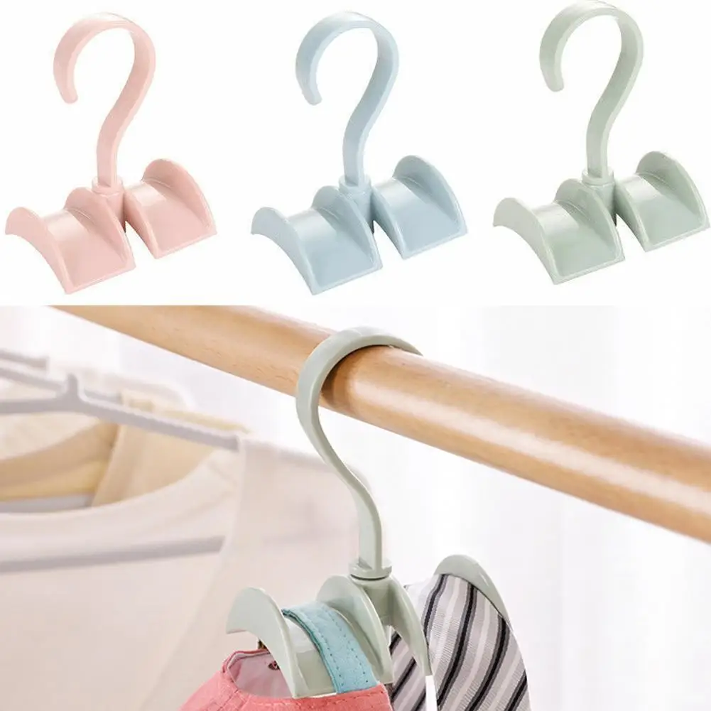 

Wholesale Wardrobe bag storage rack household nail-free hooks creative tie hooks plastic coat hooks